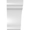 Ekena Millwork 5-in. W x 6-in. D x 10-in. H Olympic Architectural Grade PVC Knee Brace BRCP05X06X10OLY - alternate 3